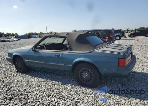 1993 Ford Mustang Lx из США, поврежденный, VIN 1FACP44MXPF128112